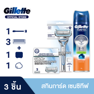 [สินค้าอยู่ในระหว่างการเปลี่ยนแพคเกจ] [แพ็คคุ้มยิ่งกว่าคุ้ม] ยิลเลตต์ สกินการ์ด สำหรับผิวบอบบางแพ้ง่