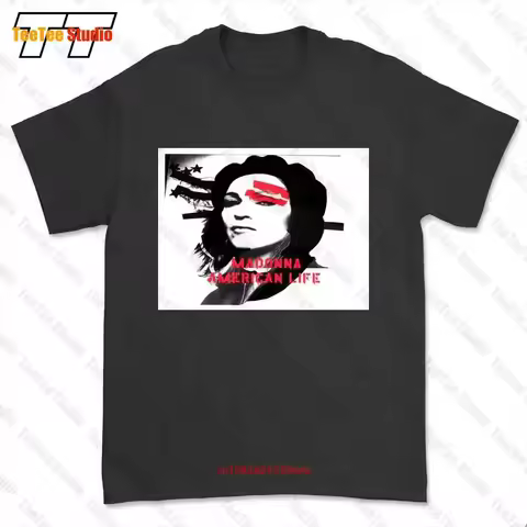 Madonna American Life Vinyl Cd Cover T-shirt Tee MAKM