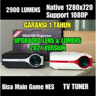 LUMENS Mini LED Mini Projector TUNER 2900 YRD600X Proyektor PLUS TV