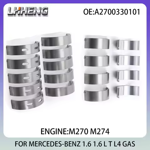 Engine Main & Rod Bearings Kit FOR MERCEDES-BENZ A-CLASS B-CLASS 1.6L 1.6 L T L4 GAS 2008-2021 A2700