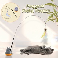Cat Teaser Stick/Premium Cat Feather Stick Cat Toy/Interactive Stick Cat Teaser Animal Toy/Cat Toy F