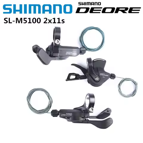 Shimano SL M5100 M7000 Shifter Lever SLX XT M8000 Shifter MTB Bicycle 2s/11s Right 11Speed Shifter L