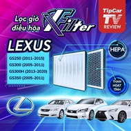 Lexus GS250 / GS300 / GS300H / GS350 air conditioner filter. Xfilter activated carbon air filter for