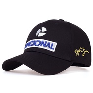 Ayrton Senna Rider Fashion Embroidered Hat Outdoor Sunscreen Fleet Ball Cap Ayrton Senna Racers20251