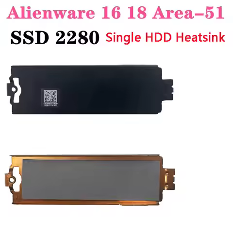 New Original Laptop M.2 SSD1 SSD2 SSD3 2280 Bracket Heatsink Plate For DELL Alienware 16 18 Area-51 