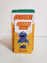 Pop mart Sesame street,Cookie monster with swim ring