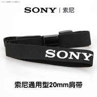 （COD） Sony Sony original camera shoulder strap A7R4 M2 A6000 micro-single strap RX100 black card RX1