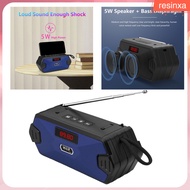 Portable Bluetooth Speaker FM Radio AUX TF MP3 Subwoofer Loudspeaker