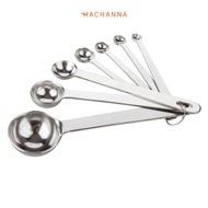 Japanese Measuring Spoon Set 0.1/0.25/0.5/1/2.5/5/15 Ml.