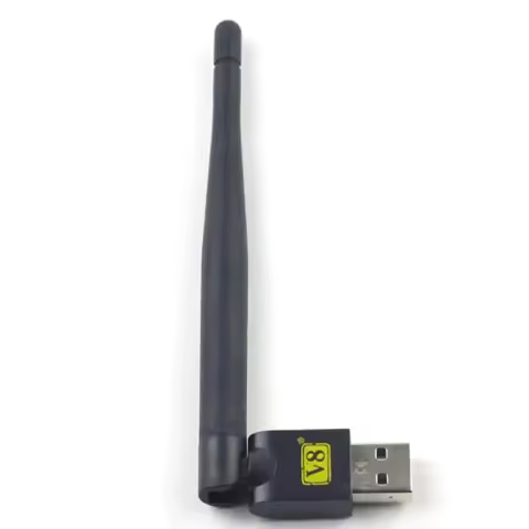 2.4GHz GTMEDIA USB WiFi With Antenna For Freesat V7 V7S HD V8 Super Digital Satellite Receiver Recep