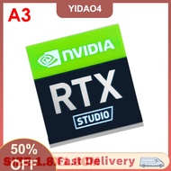 【YIDAO4】 สติกเกอร์การ์ดกราฟิก RTX 2080Ti 2070 2060 Titan VR GTX 1650 1660Ti LABEL