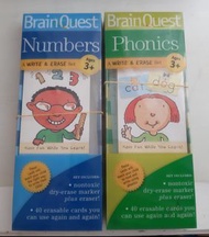 Brain Quest Numbers and Phonics.