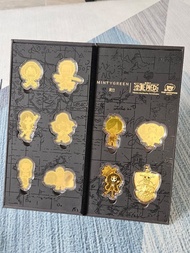 One Piece 海賊王周生生金片一套 有啖有據