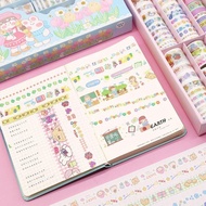 Gswltt 100Rolls/Set Washi Tape Kartun Kualitas Tinggi Scrapbooking