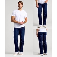 Men's long jeans MR men's slim fit jeans (indigo)