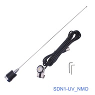 SDN1 Mobile Car Radio Antenna 2.15dBi Dual Band 144/430Mhz NMO Connector With Mobile Radio Mount