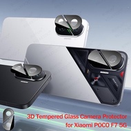 1-3PCS 3D Camera Protector Tempered Glass For Xiaomi POCO F7 5G Rear Lens Camera Protector Film Cove