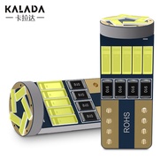 Kalada 2ชิ้นรถ 12V Led T10 15smd W5W 4014 168 194 Canbus หลอดไฟแบบกว้างรถจักรยานยนต์ไฟในสวน