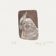 玄鳳鸚鵡-版畫原作小品