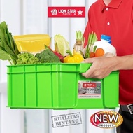 MICTON Lion Star IC-36 FORTE Crate 101 20 Liter Plastic Crate Basket Multipurpose Storage Box Crate 