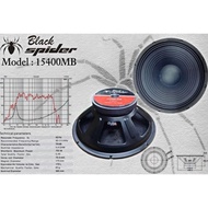 ADA STOK !! Speaker 15inch BLACKSPIDER 15400 BLACK SPIDER Coil 3"