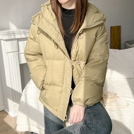 Back Season Clothes Duck Duck Down Jacket Short Style 2022 New Style Korean Version Hooded Loose Sma