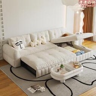小戶型客廳款摺疊小沙發床貴妃兩用雙人多功能陽臺兩用伸縮床