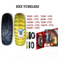 Motorcycle KRX Tube Tires/Tyre/Gulong TT Random Design