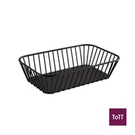 APS Urban Metal GN 1/4 Basket L26.5xW16.2X7.5cm, Black