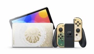Nintendo Switch(OLED款式) 薩爾達傳說王國之淚版+Pro控制器+便攜包