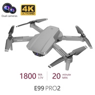 Drone E99 Mavic pro 4K 60 fps Video Dual Cameras rc Drones