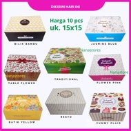 10 Pcs Cake Boxes Size 15x15, Snack Box 15x15
