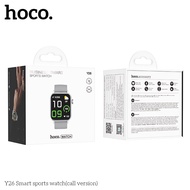 HOCO Y26 สมาร์ทวอทช์ Sports ฟีเจอร์ครบ รองรับโทร Bluetooth แบตอึด 7 วัน โหมดกีฬา 100+ โหมด hc6