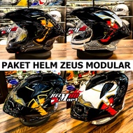 Zeus 613C MODULAR Helmet (Handsome Package) AJ20 - Zeus ZS-613C ZS613C 613