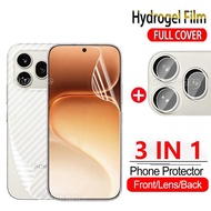 3 In 1 Front Back Soft Hydrogel Film For Honor 600 Pro 600Pro 600Lite 600Smart Honor600Pro 2026 Soft