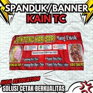 BANNER TC CLOTH BANNER (TETERON COTTON)