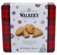 {Exclusive} วอล์กเกอร์ คุกกี้ช็อตเบรดเนยรวมทรงเลขาคณิต Walkers Pure Butter Assorted Shortbread Festi
