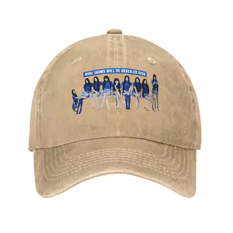 Twice this is for World TOUR Headwear Baseball Caps Unisex Daily Caps Hat Adjustable Trucker Hat