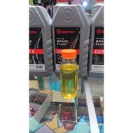 Brembo DOT4 Brake Fluid 50ml, 100ml, and 200ml Packaging