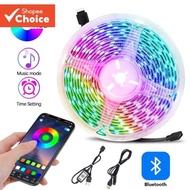 USB RGB LED Strip Light SMD 5050/2835 Flexible for Room & Bedroom Decor RGB Light