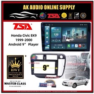 1K Screen 2+32GB 4G 8-CORE🆕 TSA Honda Civic EK9 1999 - 2020 Android 9'' inch DSP/QLED/CARPLAY Car Pl