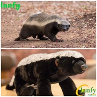 LANFY Badger Mongoose Plush, Wild Animal Room Decor Badger Honey Toy, Plush Pillow Stuffed Doll Life