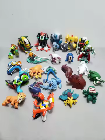 10pcs Japanese anime TORIKO martomagic Mini Adventure Character Strange monster Figures Anime Action