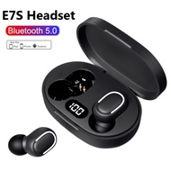 E7S Tws Wireless Headphones Bluetooth Earphones bass Headsets with Mic Sport Noise Cancelling Earbuds For Xiaomi Redmi iPhone