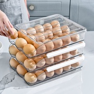 Egg Crisper Refrigerator Storage Box Special Rolling Egg Box Household Drawer Storage Artifact 6A6E