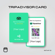 Kartu NFC Review Tripadvisor | NFC Tripadvisor Review Card