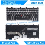 Keyboard Lenovo ThinkPad Yoga 260 370 X380 FRU 01AV675 01EN386 Backlight