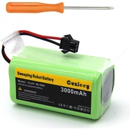 Replacement Battery for Eufy RoboVac 11, 11S, 30, 30C, 15C, 15T, 12, 35C, 15C MAX, for Ecovacs Deebo