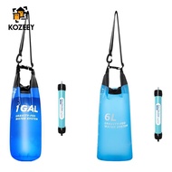 [KOZEEY] Water Bag Squeeze Bag Water Purifier Multipurpose Large Water Filter System for Hiking Camp