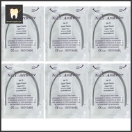 10pcs/ pack High-Quality Super Elastic Orthodontic NITI Archwire in Various Sizes  Lower/Upper 012/0
